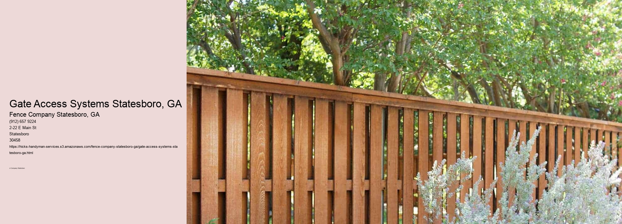 Gate Access Systems Statesboro, GA